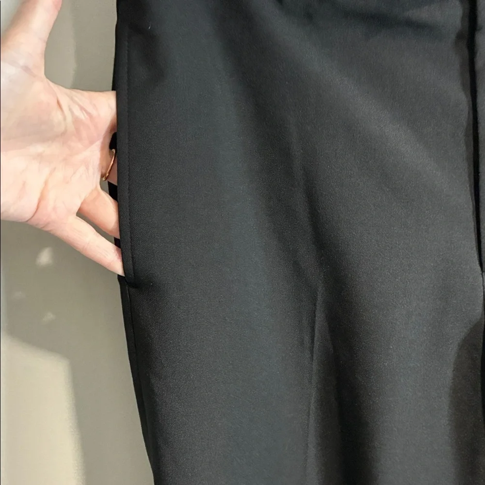 Perry Ellis Portfolio Black Dress Pants 34 Career Office Slacks